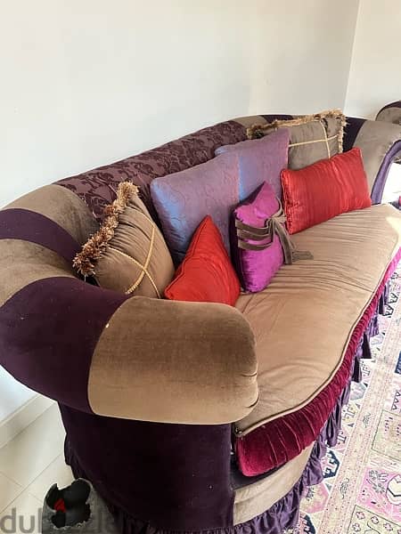 Sofa Set Almost New - طقم جلوس شبه جديد 0