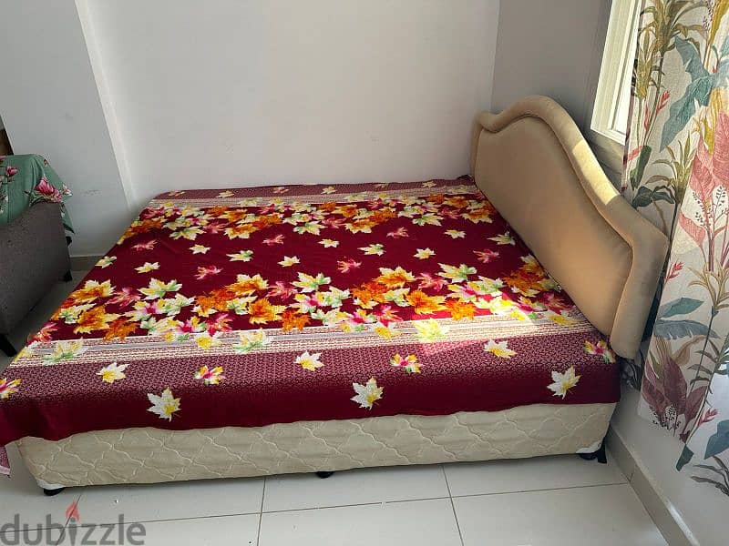 one year old bed with good condition 1