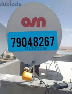 Satellite dish fixing Airtel ArabSet Nileset DishTv .