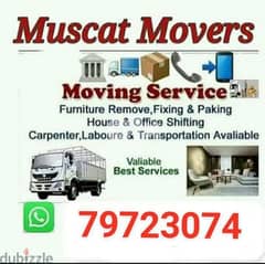 Muscat Mover packer shiffting carpenter furniture TV curtains fixinf