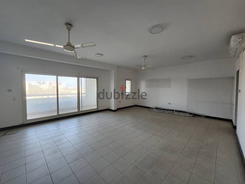 3 BR Large Flat with Balcony in Al Khuwair 1