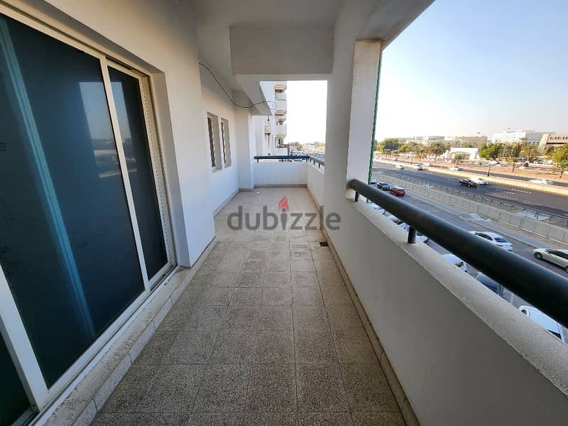 3 BR Large Flat with Balcony in Al Khuwair 2