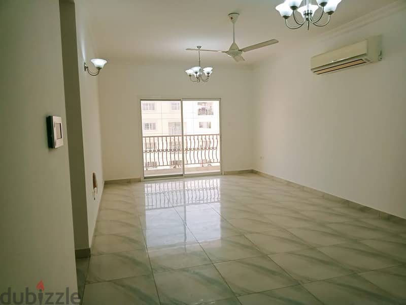 شقه للايجار 2غرفه في منطقه القرم / 2bhk apartment for rent in Qurm 4