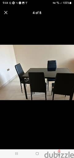 Dining Table & Chairs ,6 month Used