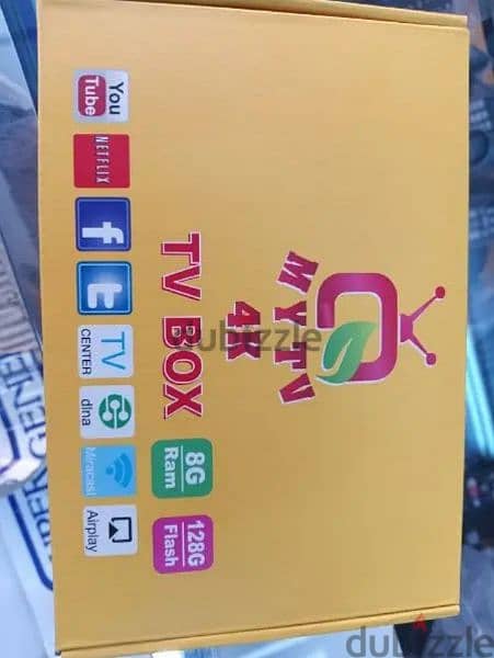 Yellow model android Box with 1year subscription all countries channel 0