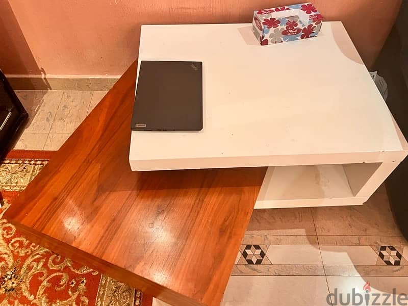 sofa table tv unit for sale under one year 3