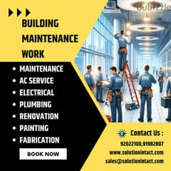 Building maintenance works