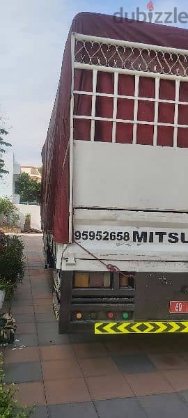 Hiup truck for rent all Muscat 7ton 10ton Best price 9595 26 58 4