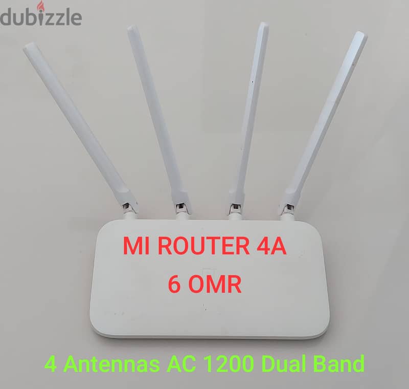 MI ROUTER - 4 ANTENNAS AC 1200 DUAL BAND 0