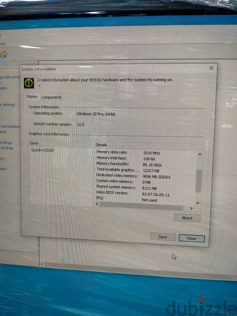 HP DESKTOP COMPLET SET 4GB NVIDIA GRAPHICS CORE I7 16GB RAM 512GB SS 2