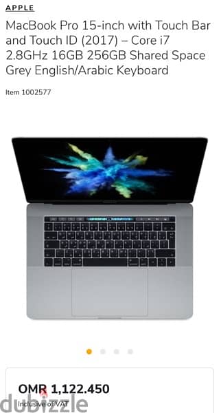 MacBook Pro 2017 (REFURBISHED) - High Performance, (NEGOTIATABLE*) 10