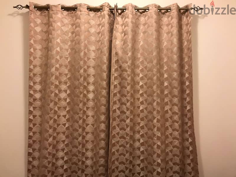Curtains / but without rod 1