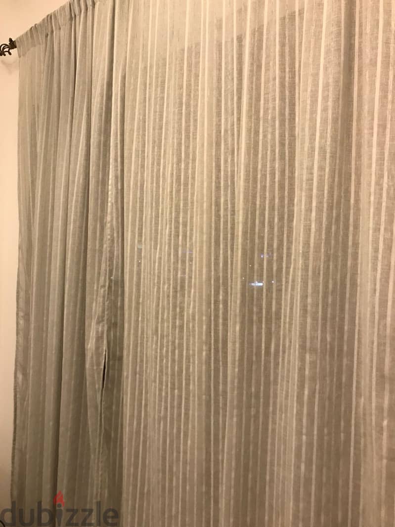 Curtains / but without rod 3