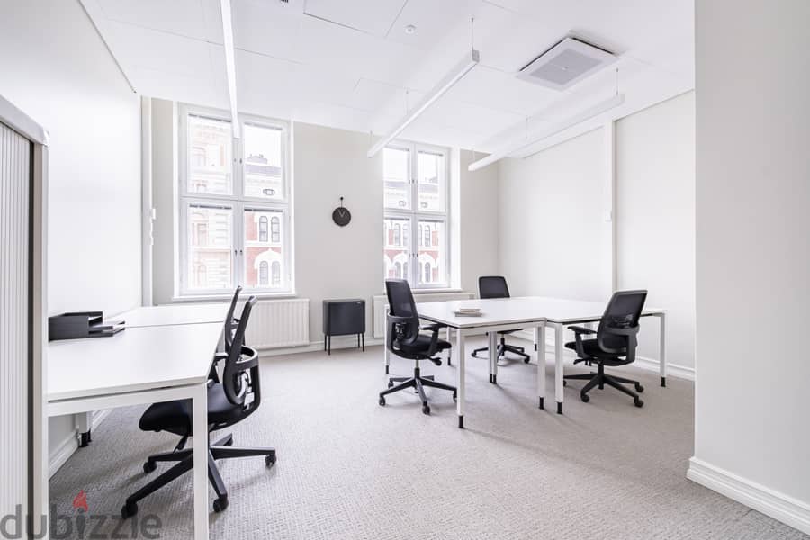 All-inclusive access to professional office space for 5 persons in Bai 8