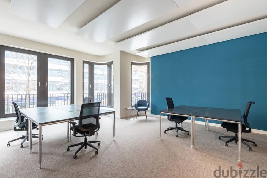 All-inclusive access to professional office space for 10 persons in Ba 8