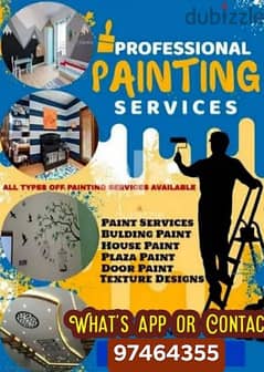 House Painting Services inside and outside