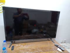 50 inch smart android t. v