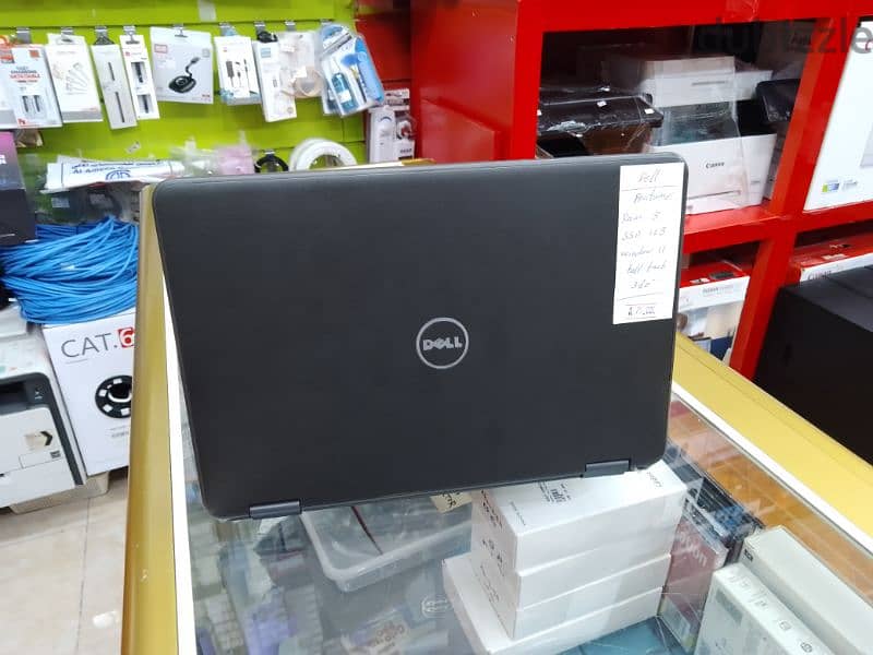 Dell latitude 3189.360 flip touch screen. Pentium. ram 8gb. SSD 128gb. 3