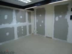 house gypsum board partition and painting 0