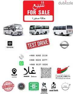 Mini Buses For Sale or Rent