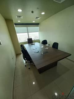 excellent location fully furnished office .