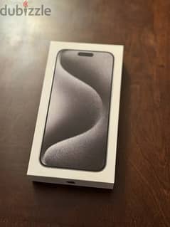 iphone 15 pro max 256gb with box (like new cn)