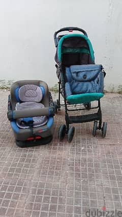 stroller + carseat + bag