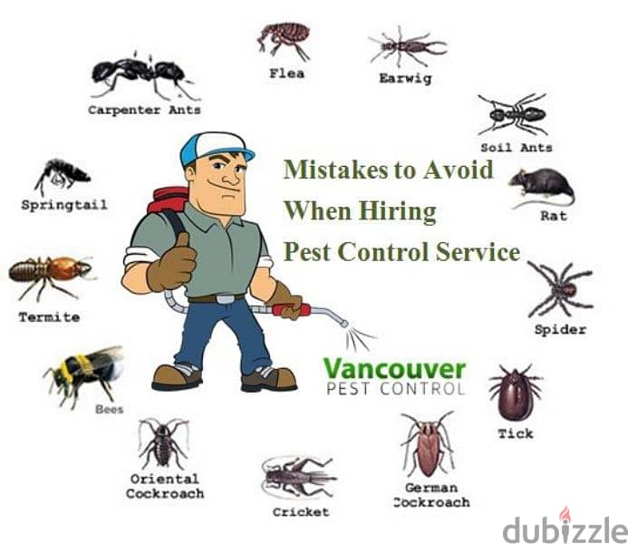 مكافحة الحشرات وتنظيف Pest Control & Cleaning Service 2