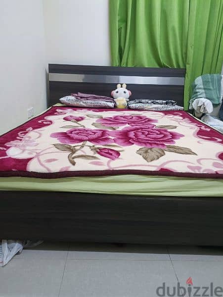 cot with bed for sale in Al falaj area near knowledge rays school 1