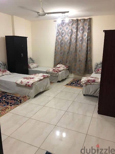 Bed Space Female's Fully Furnished for Rent in Ghubra Oppositeemirates 8