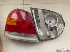 taillight both sides Toyota echo 2003 0