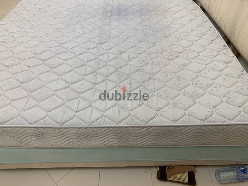 Raha Double Bed (King Size) Bed and Mattress. 8