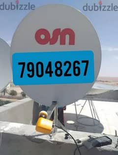 Dish Fixng and setting Airtel nilesat Arabsat Osn 0