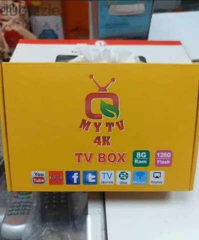 MYTV 4K Tv Setup Box with one Year Ip_Tv subscription