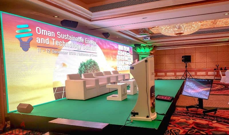 LED p2.5 Screens for conferences and exhibitions شاشات تفاعلية 12