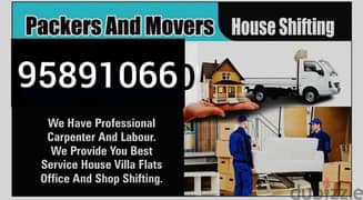 MOVERS and Packers House villa office store shifting