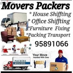 MOVERS and Packers House shifting office shifting villa shifting store