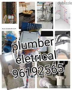 plumber and eletriction work i do