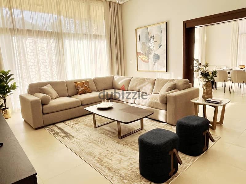 Luxury Furnished 4+1 BHK Villa with Private Pool in Muscat Bay PPV205 4