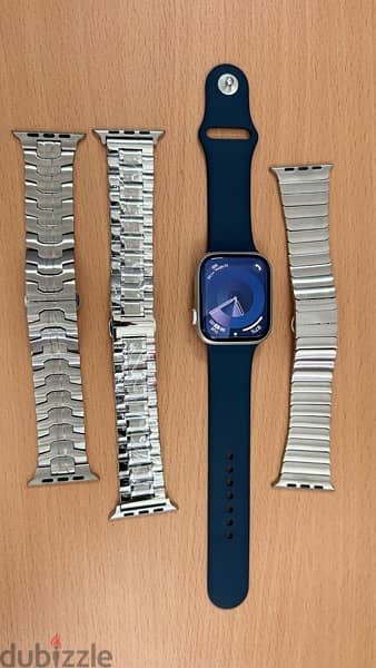 Apple Watch Series -9 45mm Cellular + GPS Silver 15
