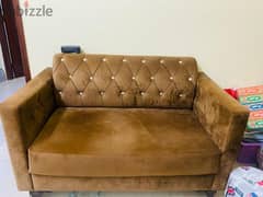 brown sofa