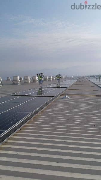 Solar PV power system and Steel Strictures 10