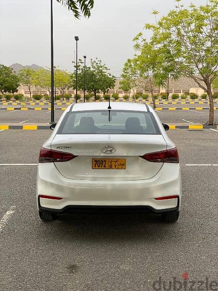 هيونداي اكسنت 2019 Hyundai accent Oman car 3