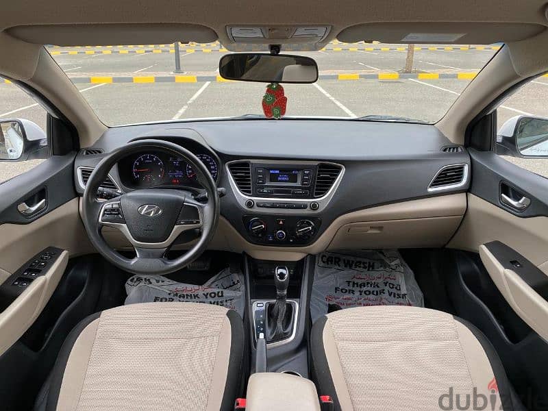 هيونداي اكسنت 2019 Hyundai accent Oman car 5