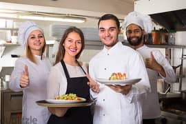 We are looking for skilled workers for a modern restaurant 0