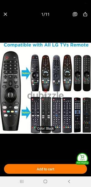 TV and ac remote for sale 4