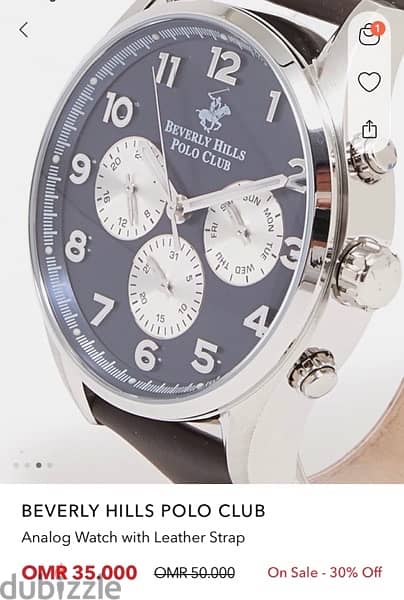 Original Beverly Hills Polo Club Watch for sale 4