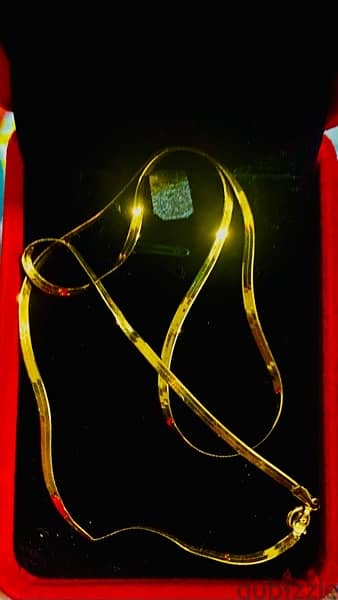 21 Karat Pawnable Gold Necklace Snake Chain. 4