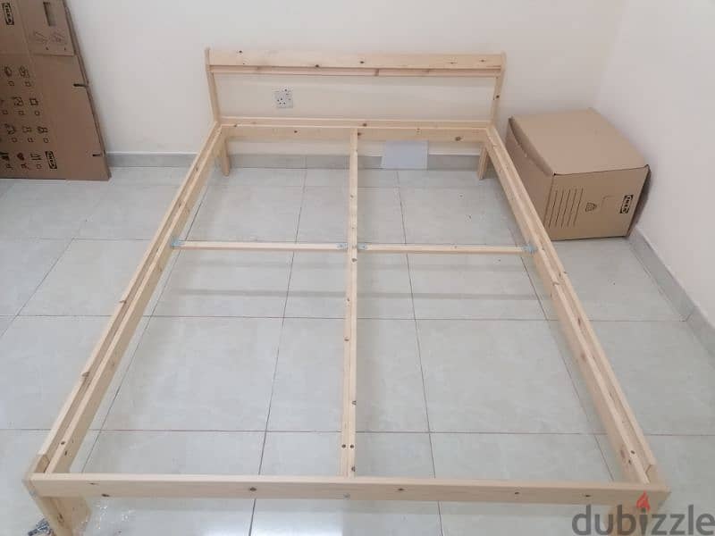 Ikea wooden bed  140x200 4
