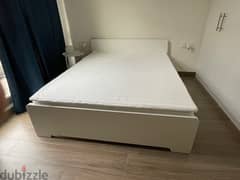 Double bed in excellent condition